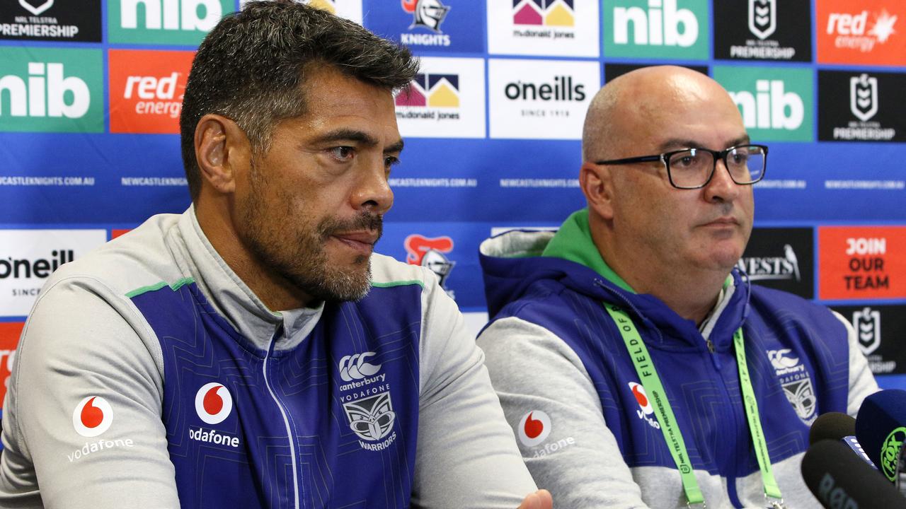 Warriors coach Stephen Kearney and CEO Cameron George have made the decision to be based on the Gold Coast.