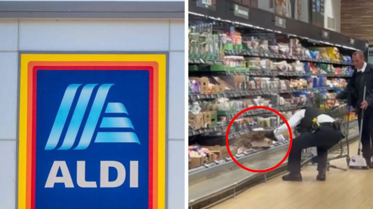 Shoppers were stunned after an animal was found at Aldi. Picture: X/@barstoolsports