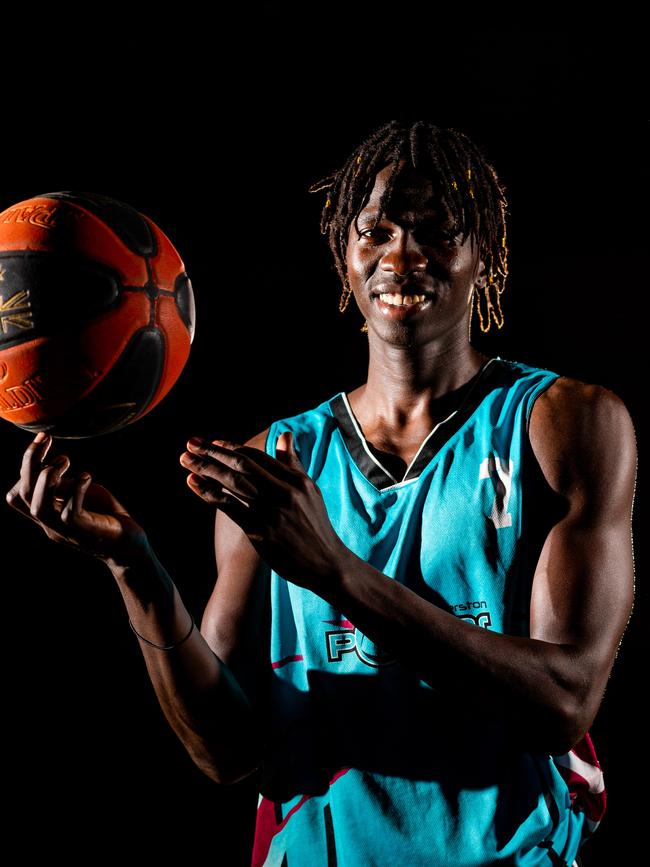 New Palmerston Power signing Pat Golong. Golong will play a swingman role at the Power in the 2021 Darwin Basketball League. He was a key part of Eagles’ DBA Championship-winning team last year. Picture: Che Chorley