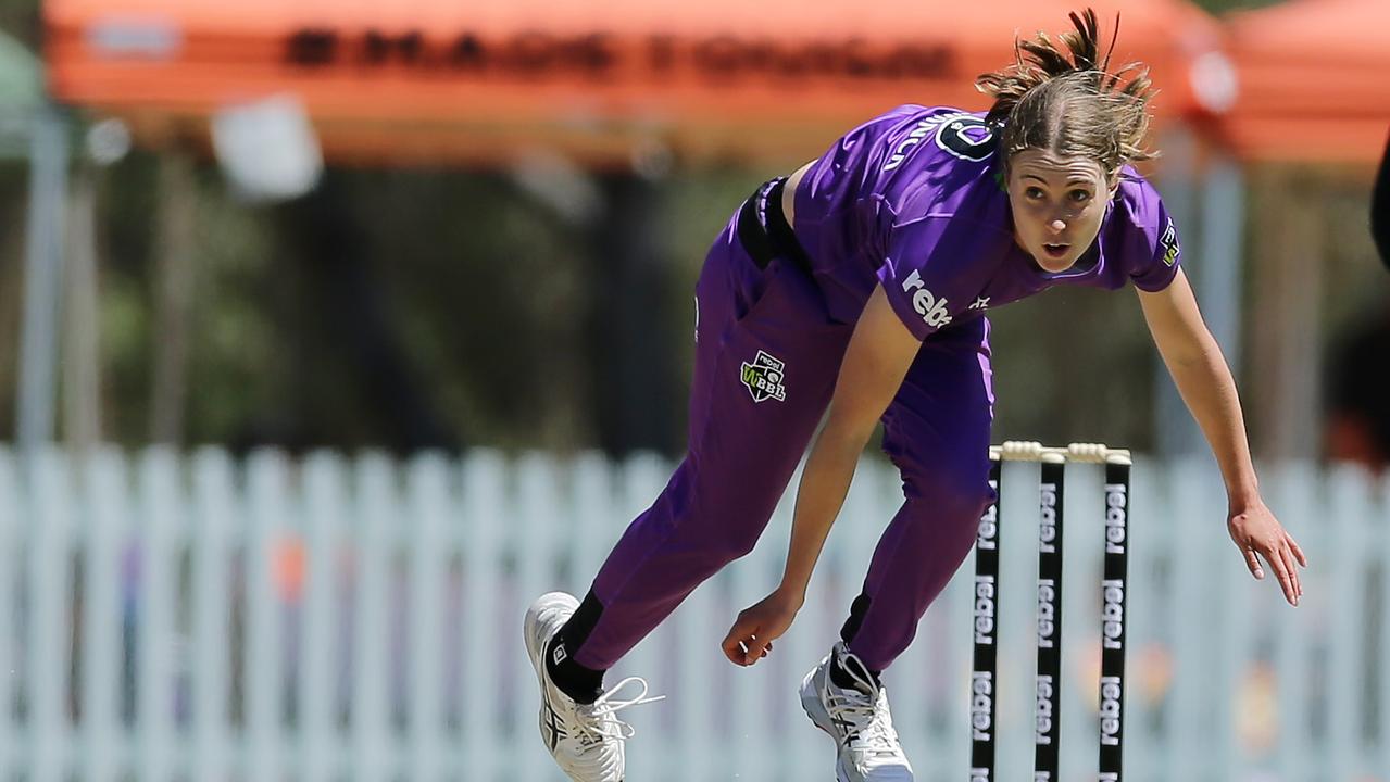 Tayla Vlaeminck has represented the Hobart Hurricanes in the WBBL since 2019. Photo by Will Russell/Getty Images