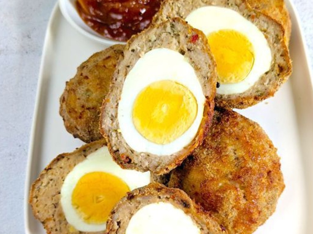 Scotch eggs.