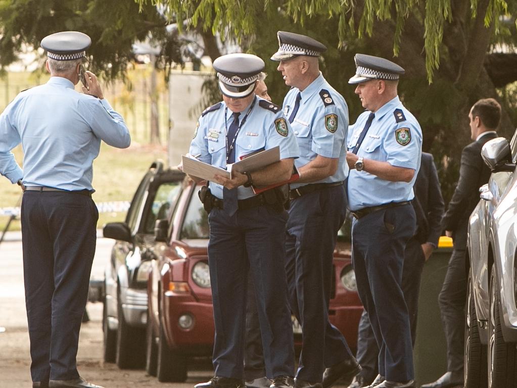 Police cordoned off Storey St the morning after the incident. Picture: NewsWire/ Julian Andrews