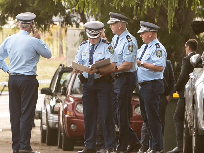 Police cordoned off Storey St the morning after the incident. Picture: NewsWire/ Julian Andrews