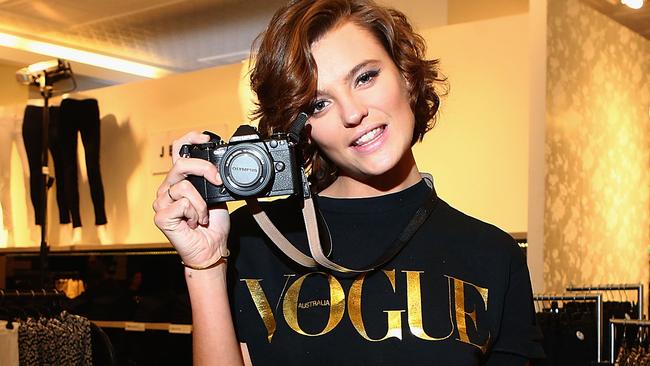 MELBOURNE, AUSTRALIA - AUGUST 28: during Vogue Fashion's Night Out on August 28, 2015 in Melbourne, Australia. (Photo by Robert Prezioso/Getty Images for VFNO)