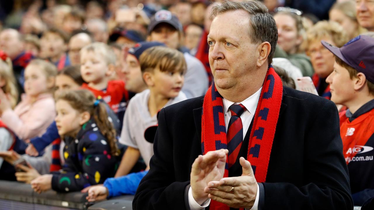 Glen Bartlett received a glowing thank you text from Gary Pert on the morning of the 2021 grand final. Picture: AFL Media