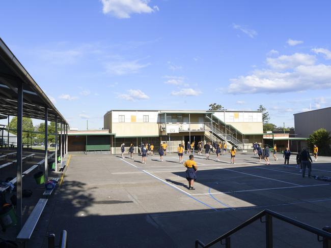 Destiny Lyons attend Westfields Sports High School. Picture: AAP IMAGE/Simon Bullard