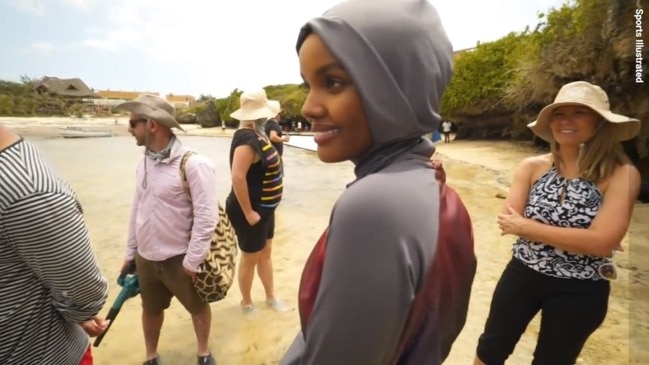 Halima Aden graces Sports Illustrated pages