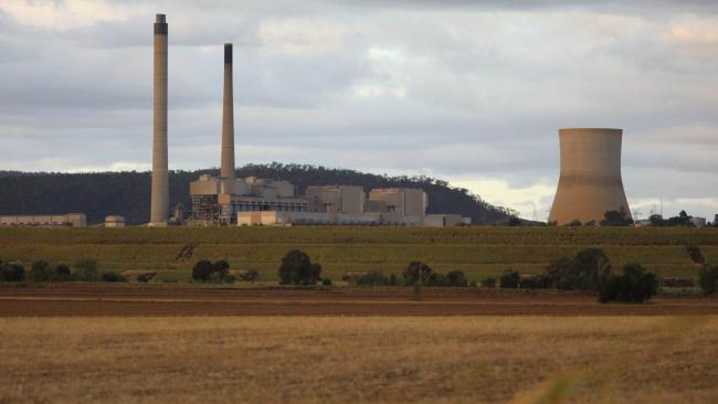 Callide Power Station after a fire. Photo - Steve Vit