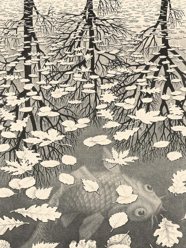 Three worlds. Courtesy: Escher Collection, Gemeentemuseum Den Haag, The Hague, the Netherlands