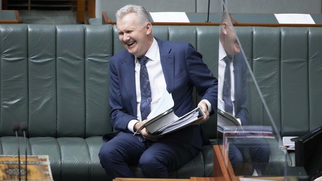 Tony Burke during question time in the House of Representatives in Parliament House in Canberra on Wednesday. Picture: Gary Ramage