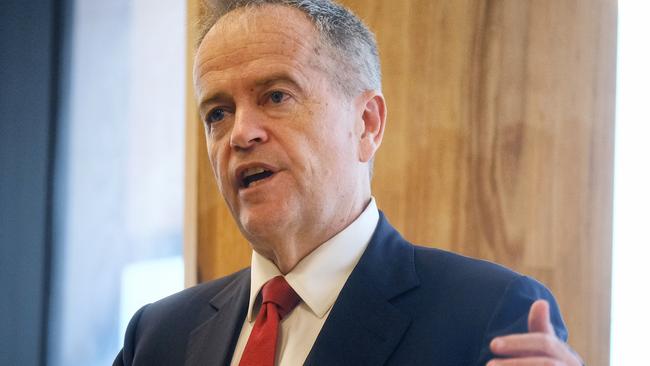 Opposition NDIS spokesman Bill Shorten. Picture: NCA NewsWire / Luis Enrique Ascui