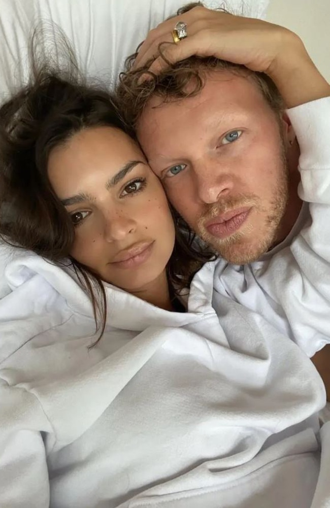 Emily Ratajkowski is planning to divorce her husband of four years, Sebastian Bear-McClard, after he allegedly cheated on her. Picture: Instagram