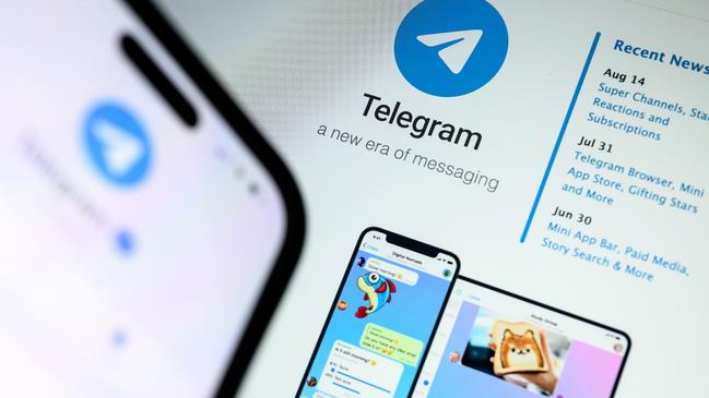 Telegram has 950 million active users. Picture: Leon Neal/Getty Images