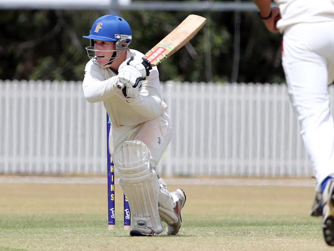 Gold Coast Thunder and Mudgeeraba Nerang batsman Josh Nelson. Picture: Richard Gosling