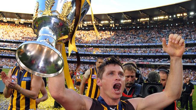 Shane Crawford’s famous line ‘That’s what I’m talking about’ has gone down in Grand Final folklore.