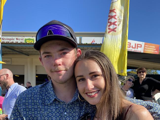 Elsie Bloom and Cale Gilbert-Hall at the Nolan Muster Cup in 2022.