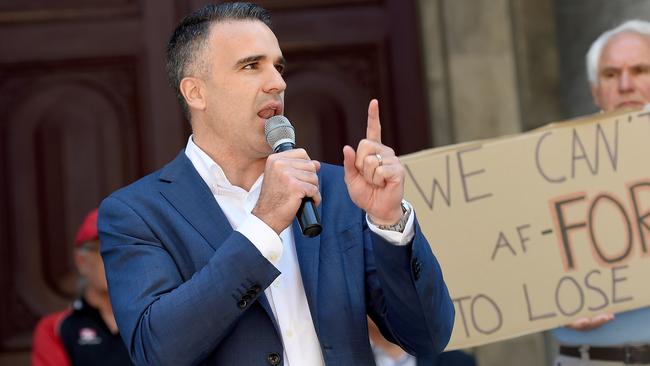 Leader of the opposition Peter Malinauskas. Picture: NCA NewsWire / Naomi Jellicoe