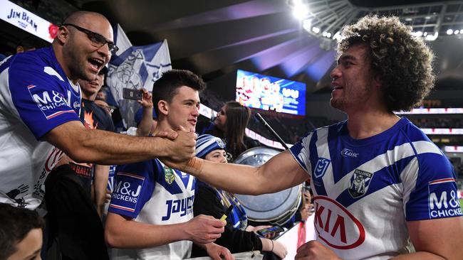 Is it time for Bulldogs fans to start believing in miracles? Picture: AAP