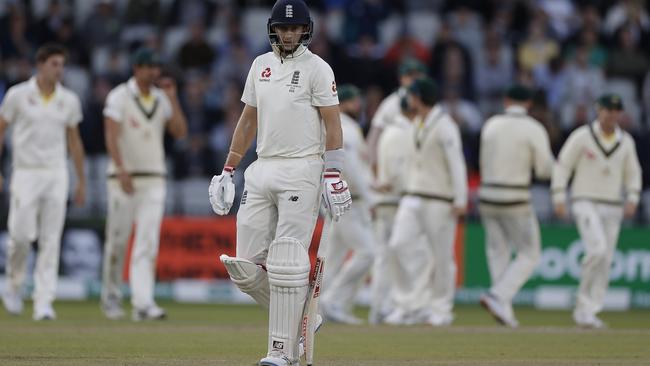 England captain Joe Root knows the Ashes is slipping from his grasp in Manchester.