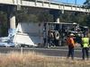 Man hurt, traffic stalled in Kinkuna truck rollover