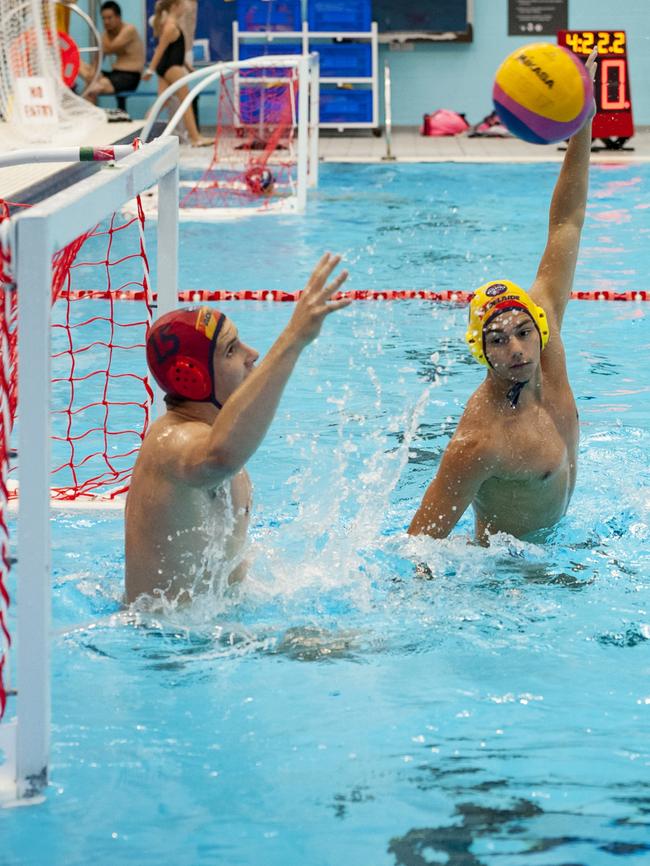 Adelaide Jets action.(photo by Jennie Groom)