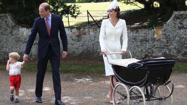 Royal Duchess of Cambridge Kate Middleton has re used pram