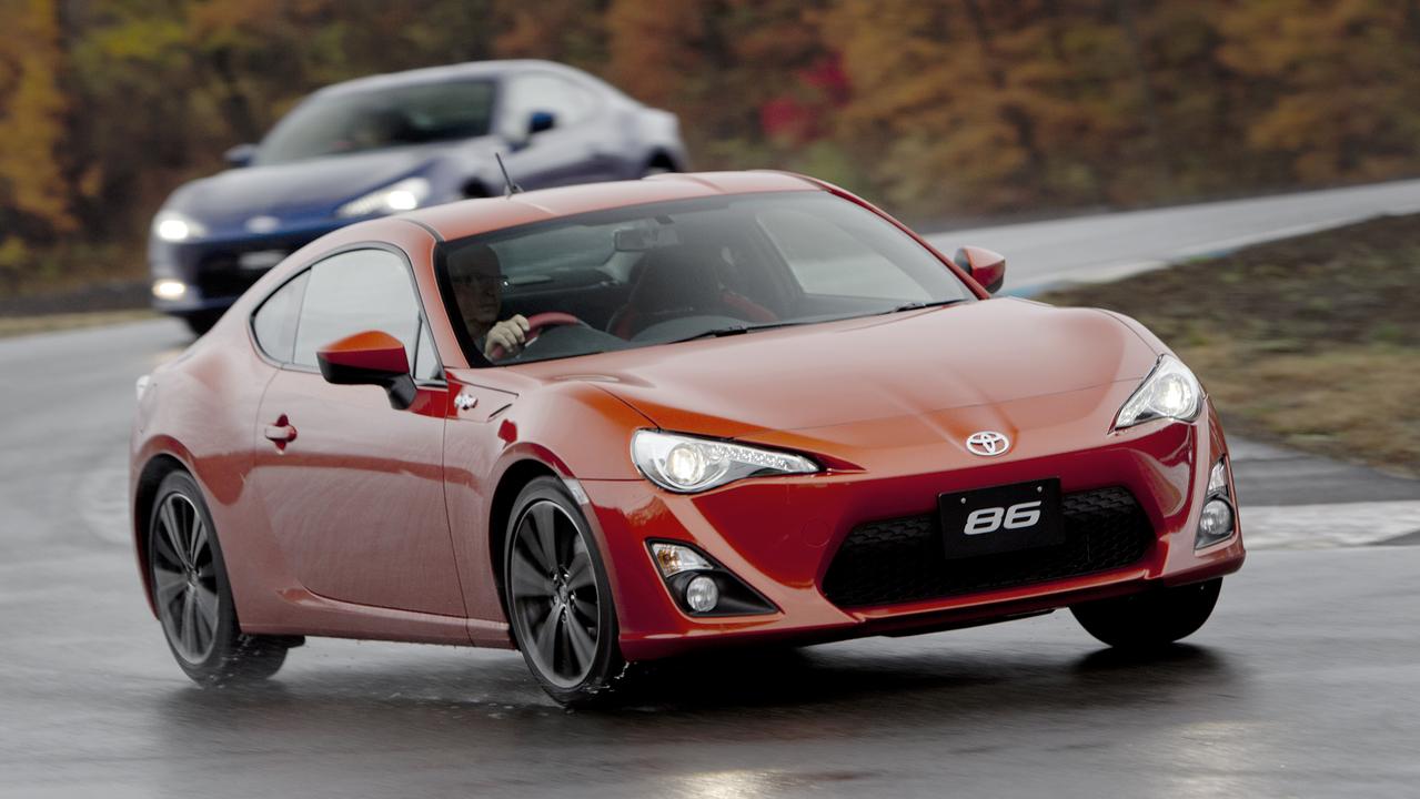 2012 Toyota 86 sports car.