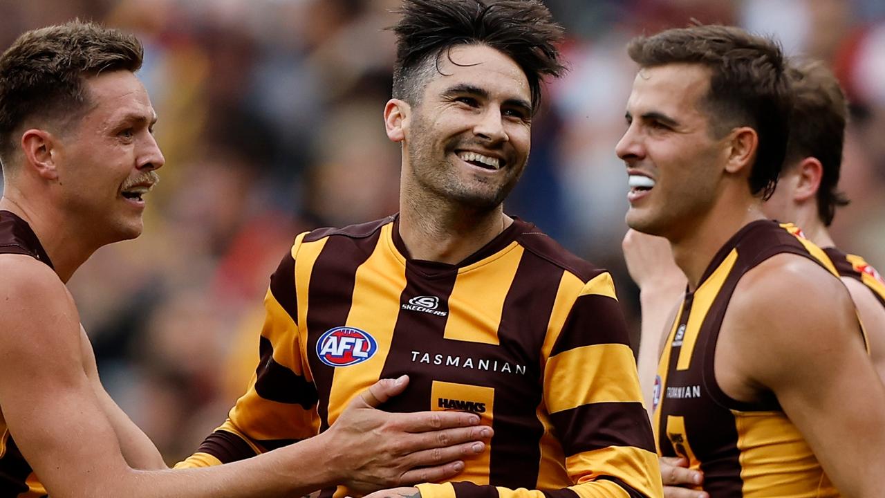 Chad Wingard has called time on his career. Picture: Dylan Burns/AFL Photos via Getty Images