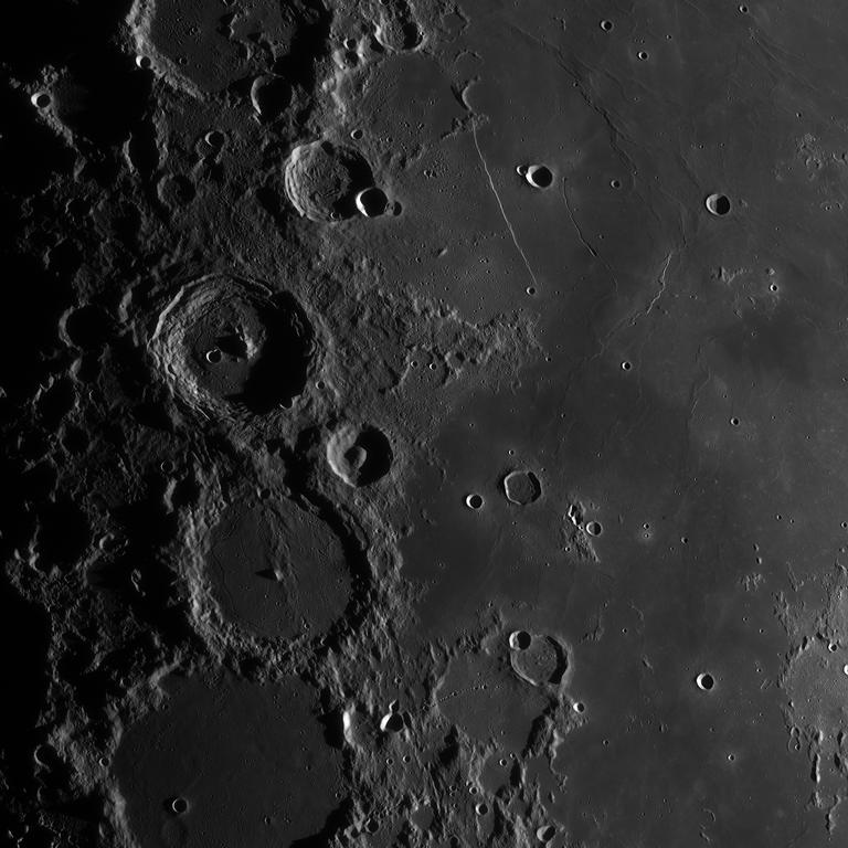 Insight Astronomy Photographer of the Year 2017- Our Moon: Jordi Delpeix Borrell (Spain) with Evening in the Ptolemaeus Chain and Rupes Recta Region (Runner Up)