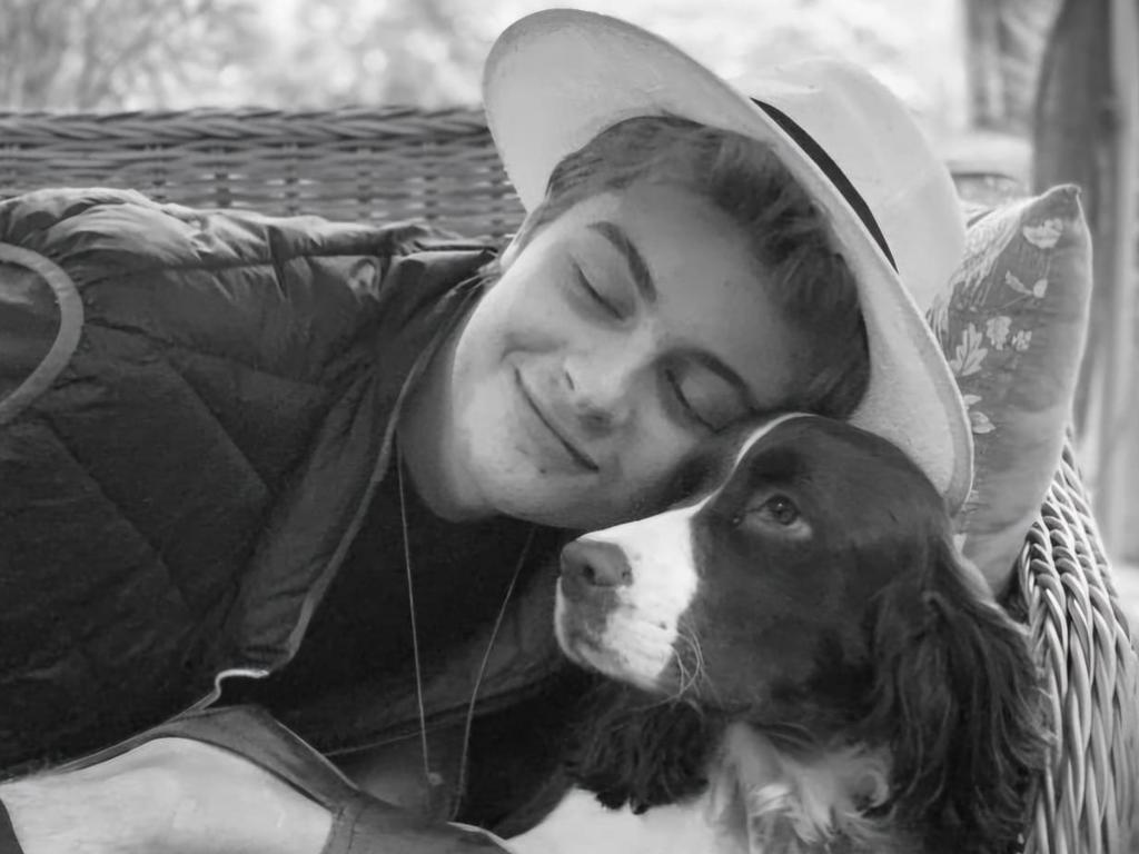 The late Prince Frederik of Luxembourg with his beloved dog Mushu.