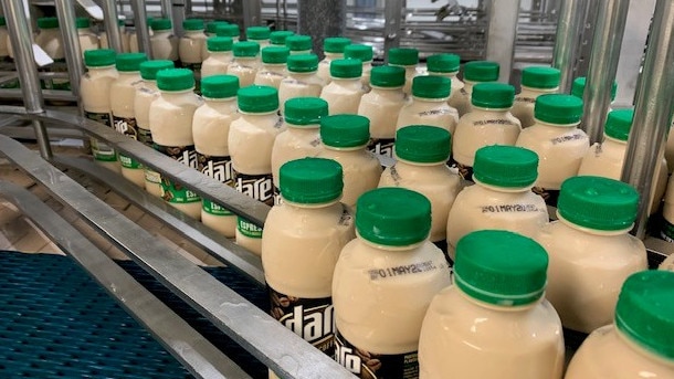 Bega produces dairy products such as Dare iced coffee. Picture: Bega