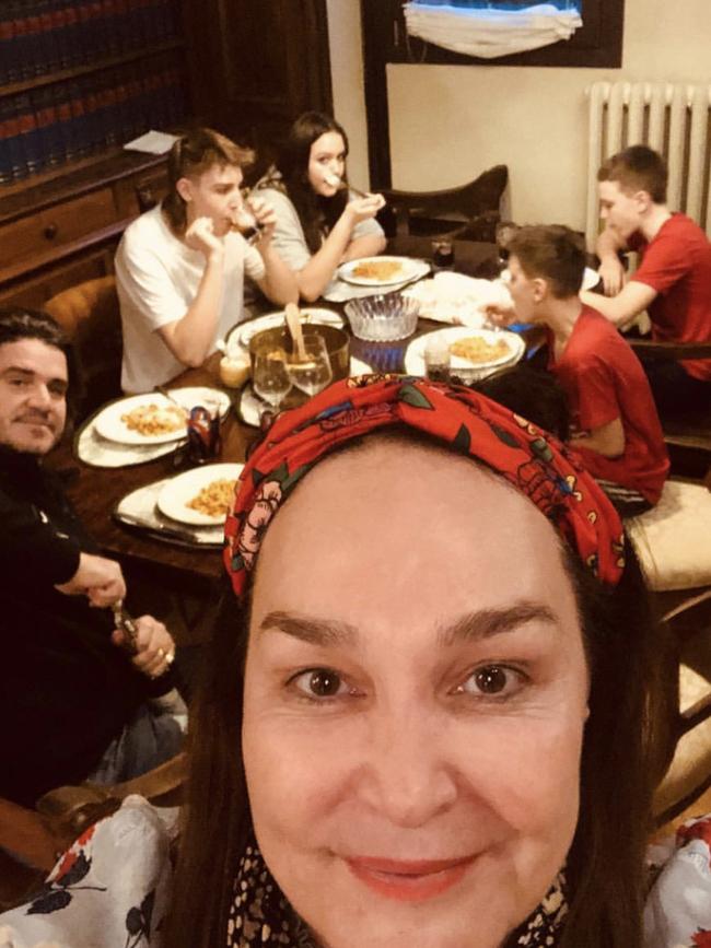 Kate Langbroek and the fam. Picture: Instagram