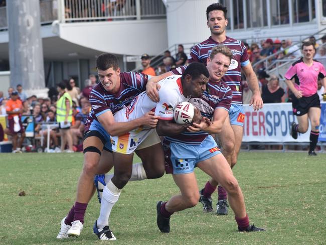 Round 2 of the Hostplus Cup, CQ Capras versus PNG Hunters, Rockhampton’s Browne Park, March 26, 2022.