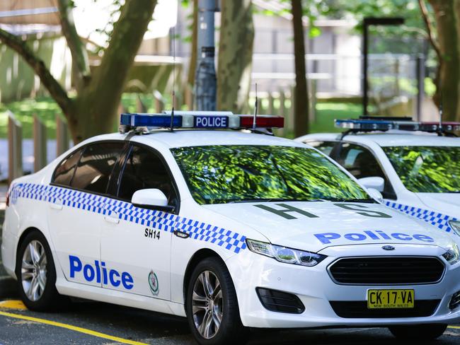 SYDNEY, AUSTRALIA , NSW Police Force general generic stock GV breaking news police tape image at the Headquarters in Surry Hills, Sydney Australia. Picture: NCA Newswire / Gaye Gerard