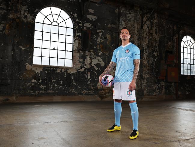 Jamie Maclaren is ready for the new A-League season. Picture: Mark Metcalfe/Getty Images