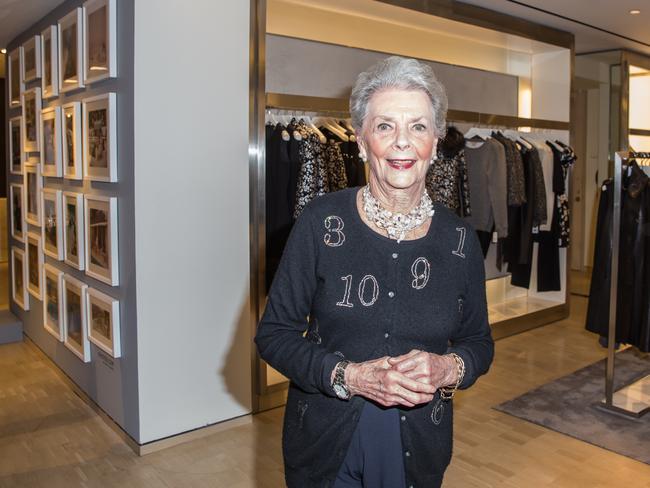 The late Betty Halbreich, pictured here in 2016, was once considered the world's most famous personal shopper. Picture: Getty Images