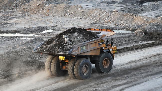 BHP is reducing its exposure to thermal coal. Picture by Peter Lorimer.