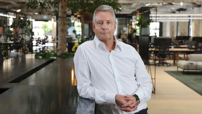 Greg Goodman, Head of Goodman Group is doubling down on data-centres. Picture: John Feder/The Australian.