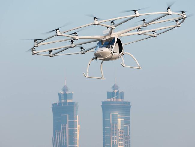 Up, up and away. Picture: Volocopter.com