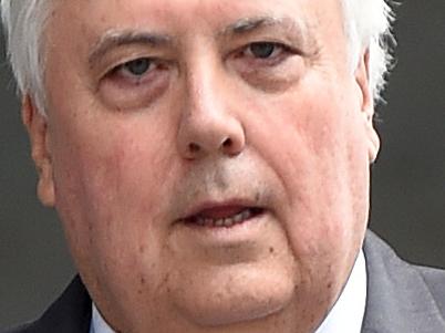 Former federal MP Clive Palmer leaves the Supreme Court in Brisbane, Tuesday, Nov. 22, 2016. Mr Palmer has represented himself in matters relating to Queensland Nickel, which went into liquidation earlier this year. (AAP Image/Dan Peled) NO ARCHIVING
