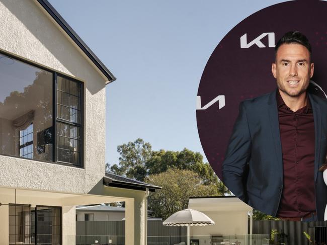 Ex-footballer Darius Boyd and wife Kayla are selling their Grange home