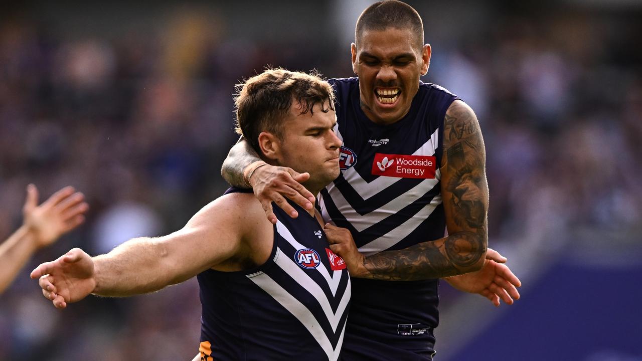 AFL: Fremantle Dockers win western derby as West Coast Eagles hit with  injury crisis | Daily Telegraph