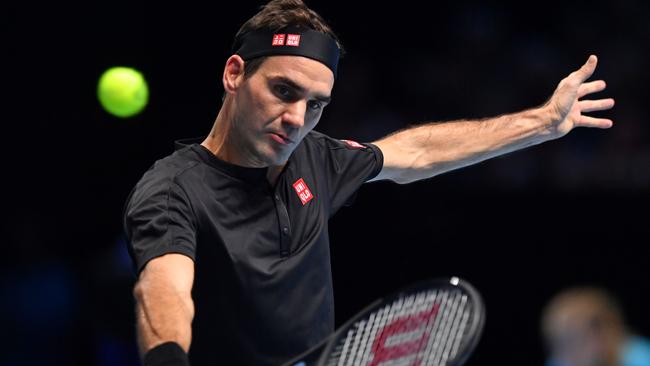 Roger Federer is among the tennis stars who will play in a fundraiser for bushfire relief. Picture: AFP