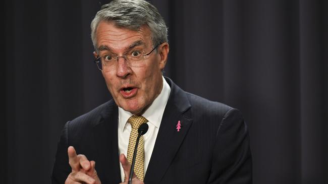 Attorney-General of Australia Mark Dreyfus, refused to apologise for the government’s handling of the matter. Picture: NCA NewsWire / Martin Ollman