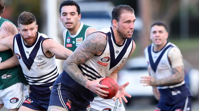 Hamish Shepheard in action for Bundoora. Picture: Steve Tanner