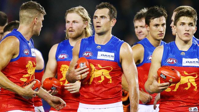 The Brisbane Lions are still hunting their first win. Picture: Getty Images