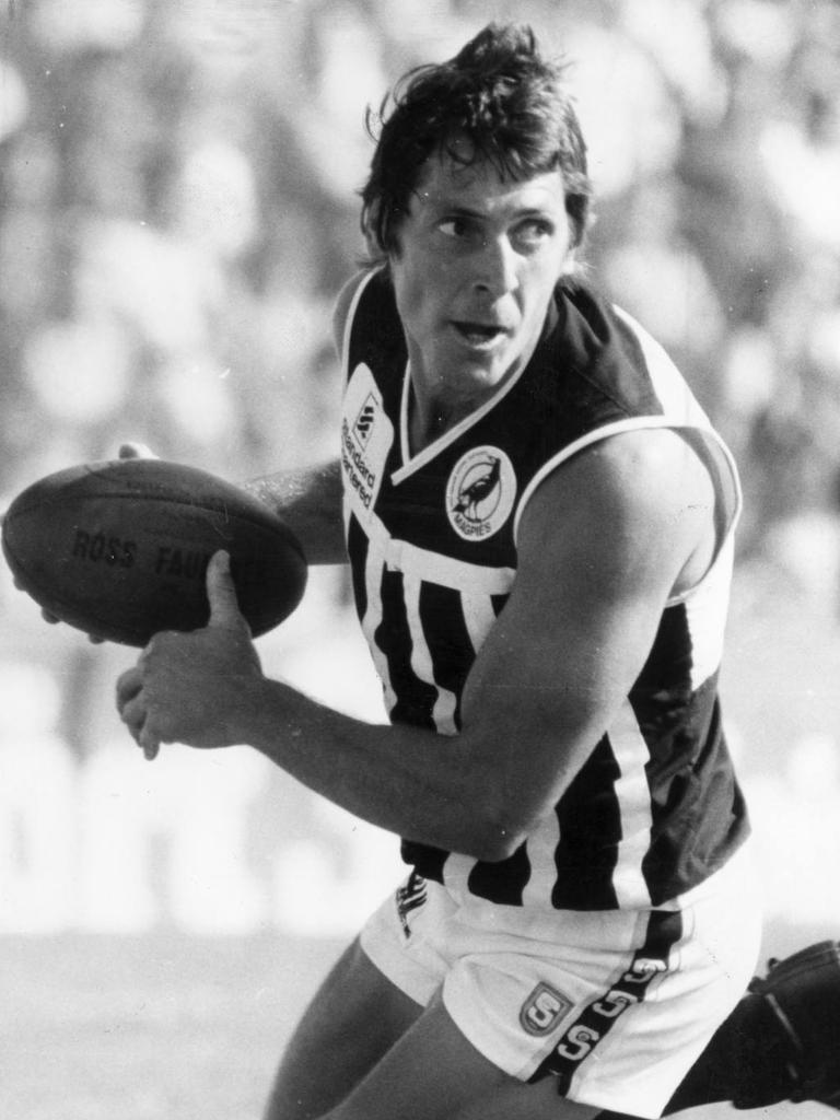 Russell Ebert during his Port Adelaide career.