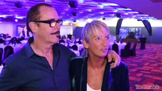 Layne Beachley and Kirk Pengilly at THF function