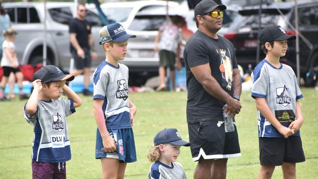 Action from the Red Rooster Junior Touch Carnival at Cyril Connell Fields, Rockhampton, on November 5, 2022.