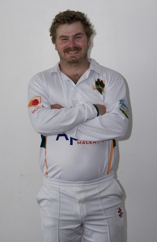 Glasshouse cricketer Kaleb Weil.